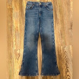 Zara jeans, like new, flare, girls size 11/12